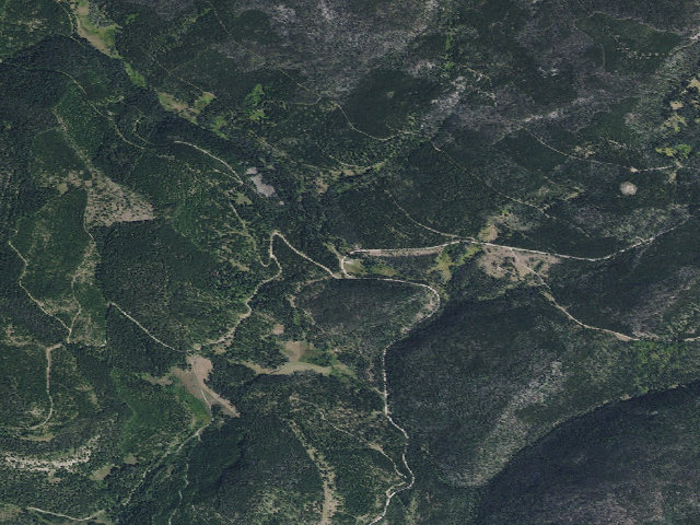 Aerial image of Whitetail Camp Campground
