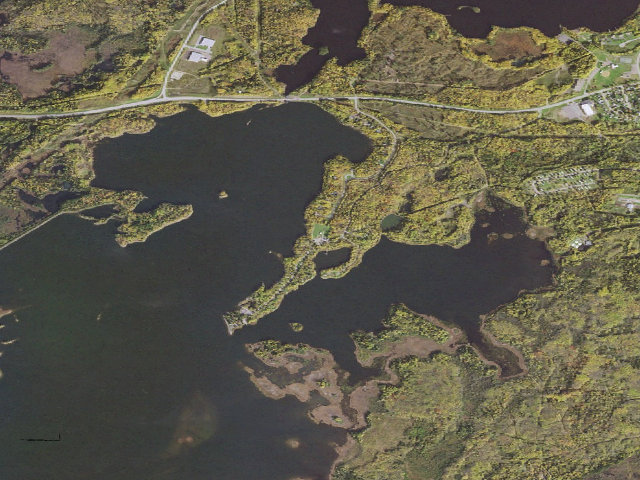 Aerial image of Whitewater Lake Complex