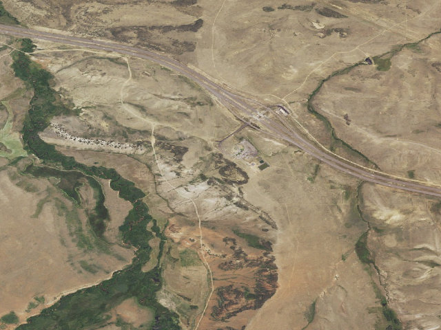 Aerial image of Wick Brothers/Beumee WHMA — Camping Area #3