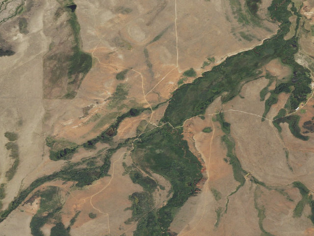 Aerial image of Wick Brothers/Beumee WHMA — Camping Area #4
