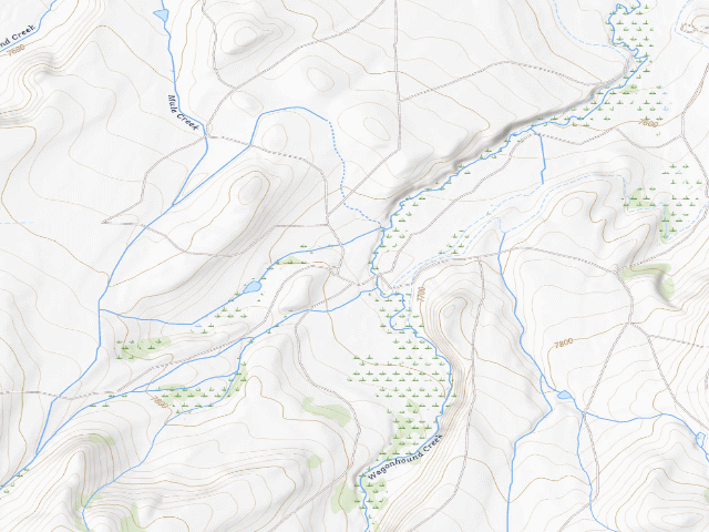 USGS topographic map of Wick Brothers/Beumee WHMA — Camping Area #4