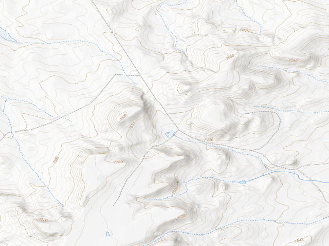 USGS topographic map of Wick Brothers/Beumee WHMA — Pine Ridge Camping Area