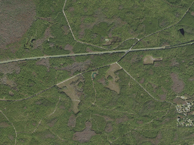 Aerial image of Wiggins Campground