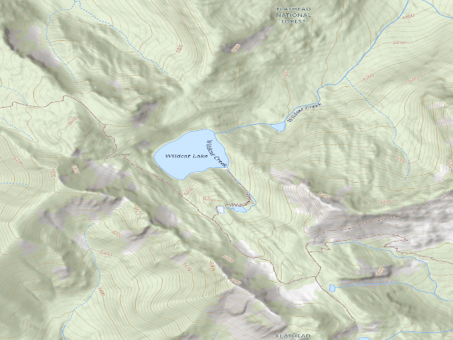 USGS topographic map of Wildcat_Lake_001