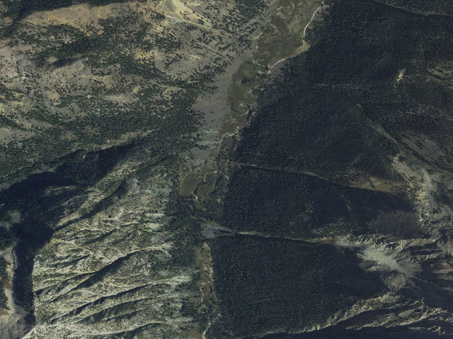 Aerial image of Wildhorse Campground