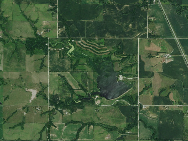 Aerial image of Wildwood WMA