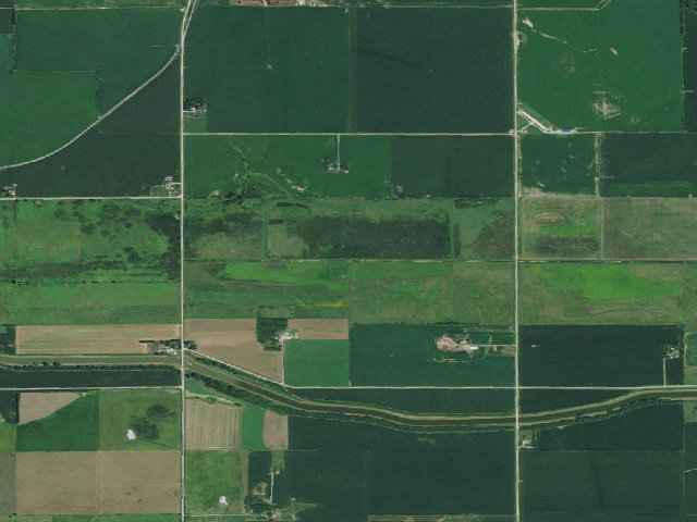 Aerial image of Wilkinson WMA