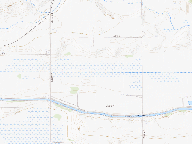 USGS topographic map of Wilkinson WMA