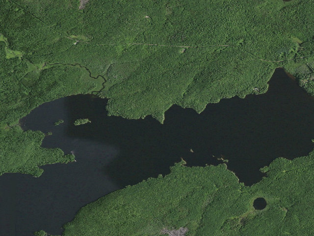 Aerial image of William C. Whitney Campsite #1 (William C. Whitney Wilderness)