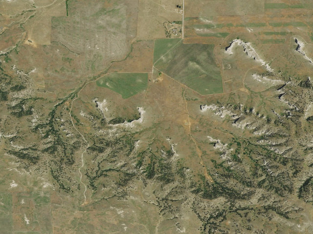 Aerial image of Williams Gap WMA