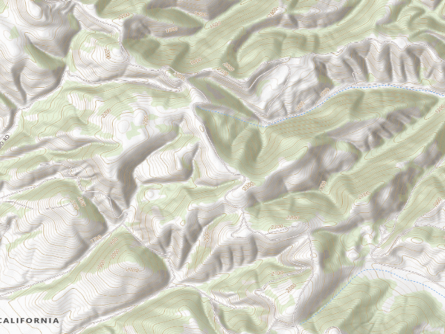 USGS topographic map of Williams Hill Campground