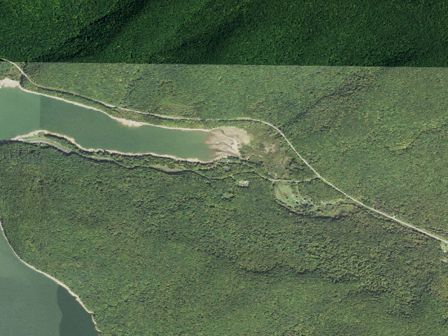 Aerial image of Willow Bay Rec Area