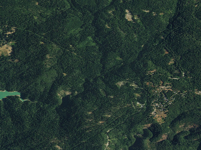 Aerial image of Willow Creek