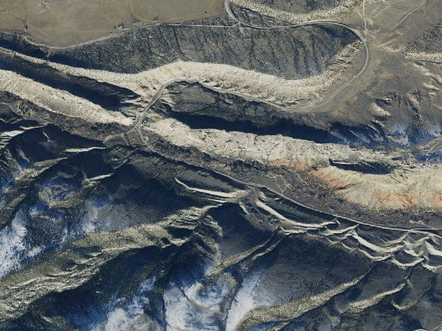 Aerial image of Willows Campground