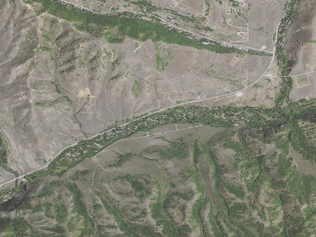 Aerial image of Willows Campground