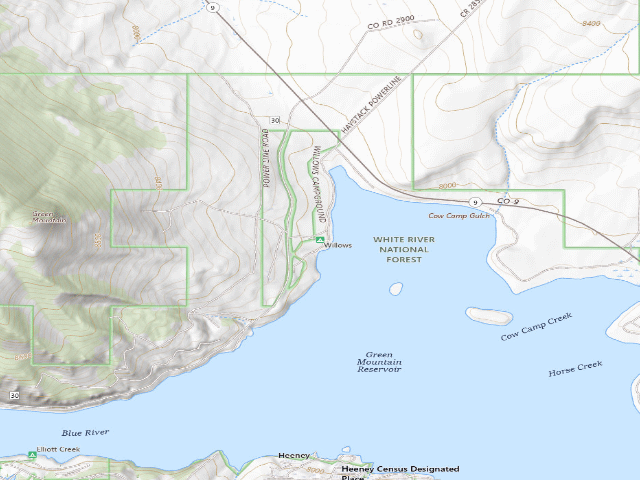 USGS topographic map of Willows