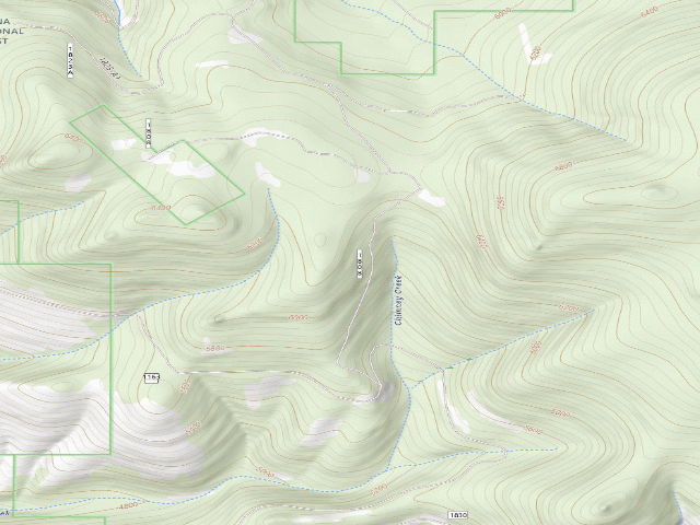 USGS topographic map of Wilson Crk-Rd 1823-107