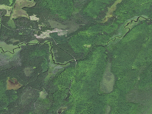 Aerial image of Windsor Dam Campground