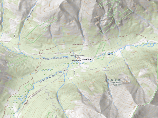 USGS topographic map of Winfield