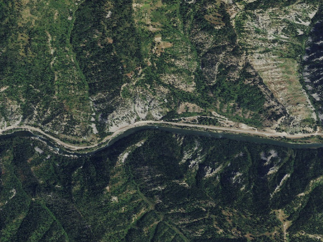 Aerial image of Wolf Creek Campground