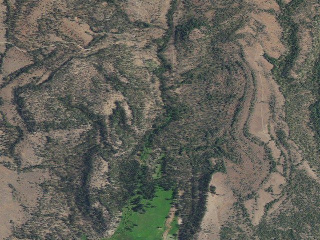 Aerial image of Wolf Creek