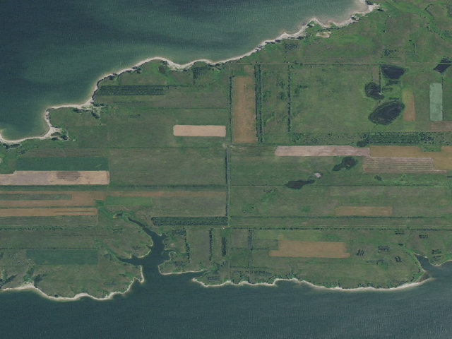 Aerial image of Wolf Creek WMA (McLean County)