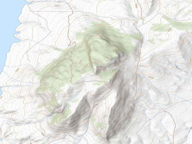 USGS topographic map of Wolford Recreation Special Recreation Management Area