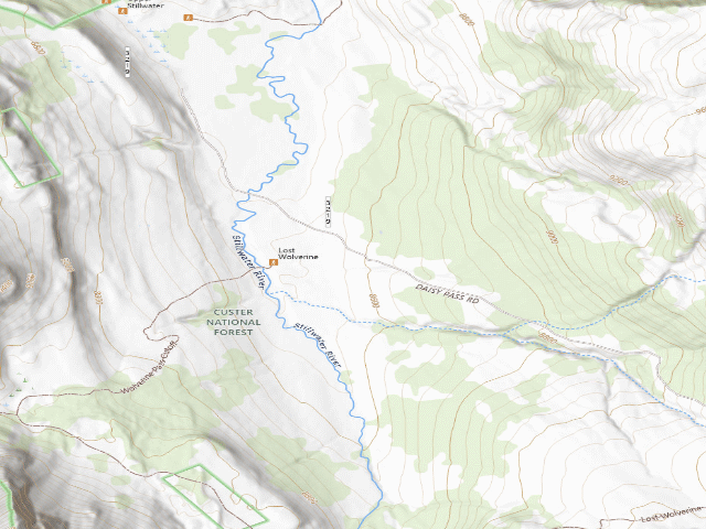 USGS topographic map of Wolverine-001