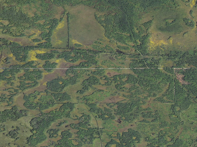 Aerial image of Wood County Wildlife Area – Designated Primitive Camp Site #2