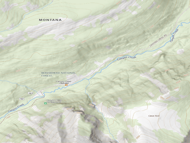 USGS topographic map of Wood