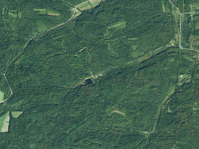 Aerial image of Woodbury Wildlife Area - Designated Camping Area (north)