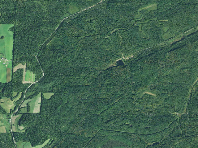 Aerial image of Woodbury Wildlife Area - Designated Camping Area (south)