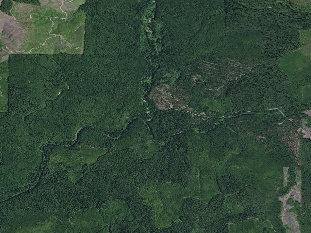 Aerial image of Wooden Rock Creek