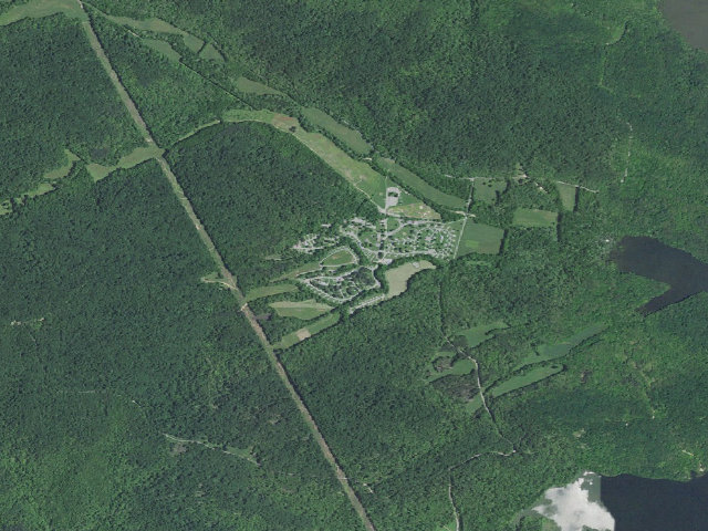 Aerial image of Wranglers Campground
