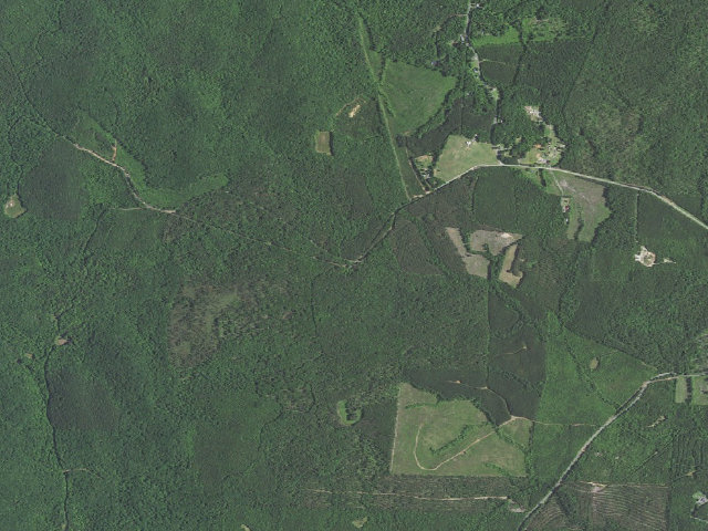 Aerial image of Yates Place Camp
