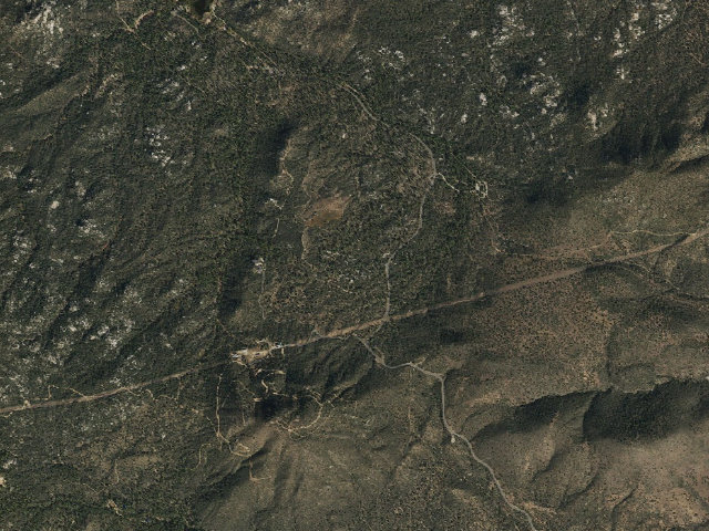 Aerial image of Yavapai Campground