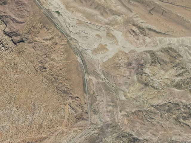 Aerial image of Yellow Circle Road Dispersed Camping
