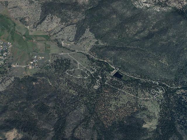 Aerial image of Yellow Pine Loop
