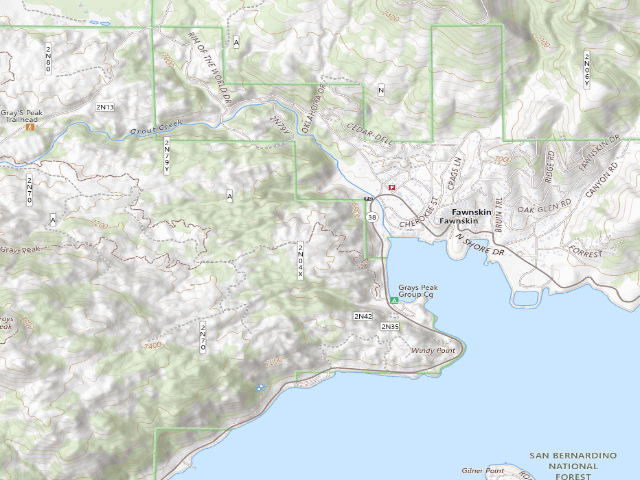 USGS topographic map of Yellow Post 1