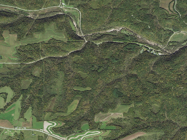 Aerial image of Yellow River State Forest - Camp Glen Wendel