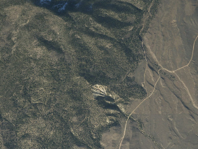 Aerial image of Yellowstone Group Campground