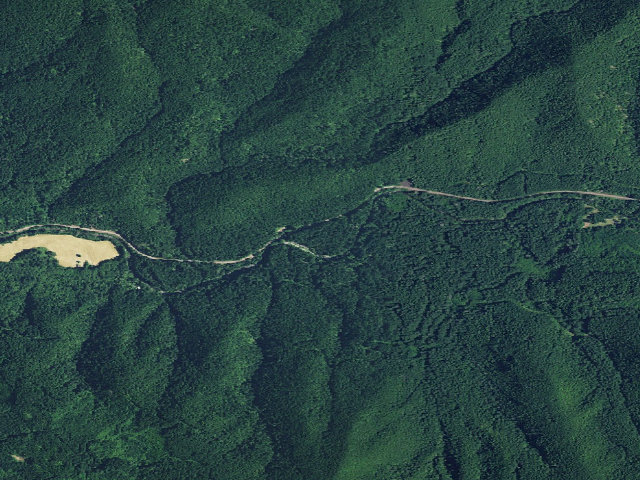Aerial image of Yukwah Campground