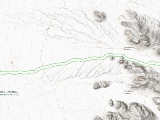 USGS topographic map of Yuma County