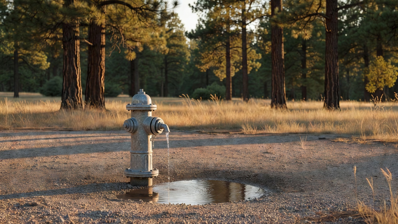 An imagined scene representing Potable water