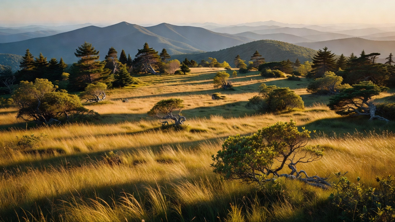 An imagined scene of Cherokee National Forest