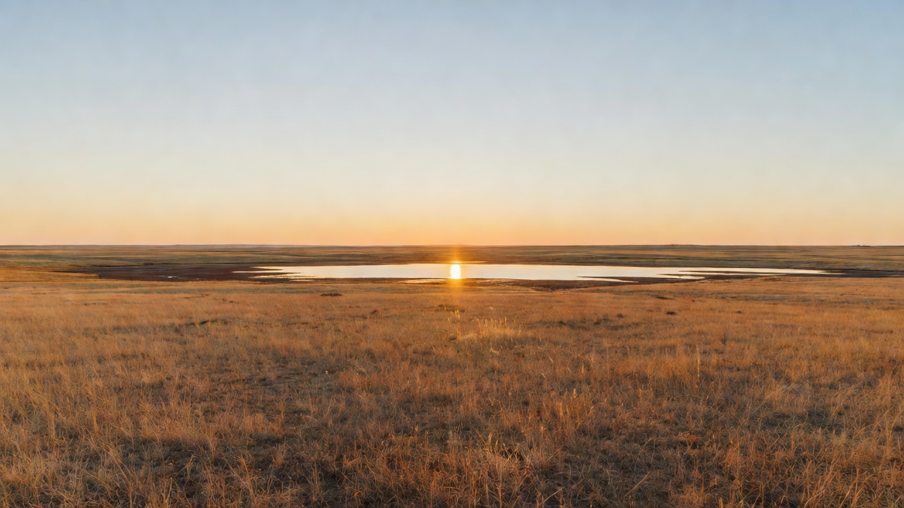 An imagined scene of Rita Blanca National Grassland