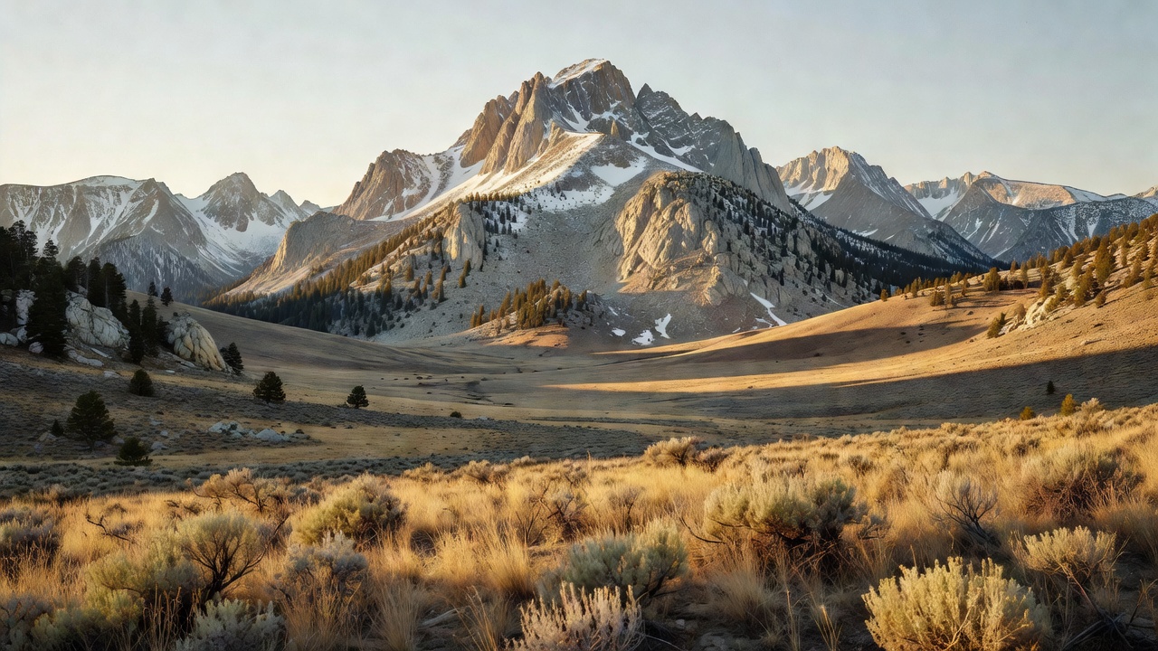An imagined scene of Salmon-Challis National Forest