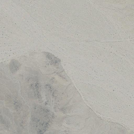 Aerial view of the land around San Bernardino County