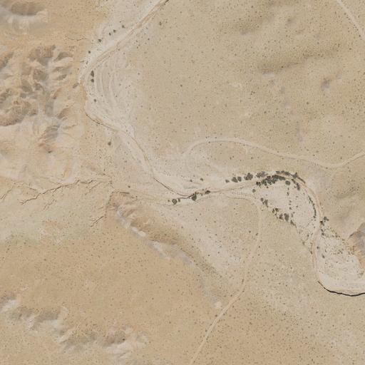 Aerial view of the land around BLM public land — near Temple