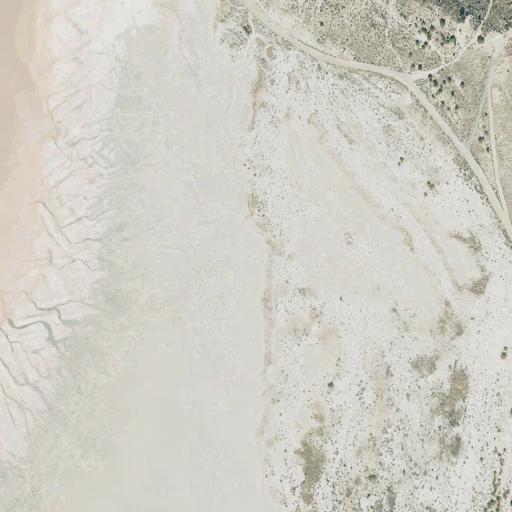 Aerial view of the land around Tooele County — near Salt Lake City